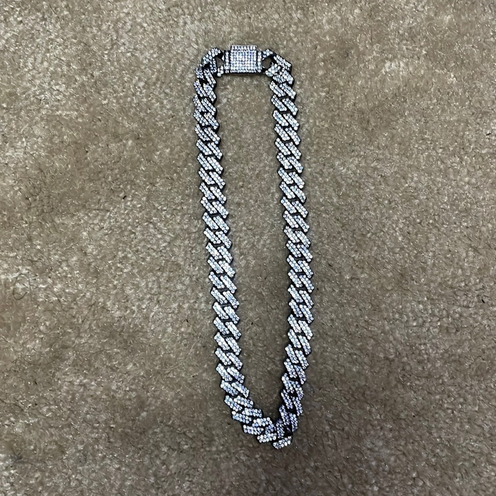 Stainless steel Cuban link chain